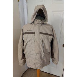 Columbia Men's Tan Hooded Jacket